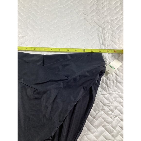 Aerie XL High Cut Cheeky Swim Womens Bottom Black Nylon Spandex UPF 50 NWT pool - Picture 5 of 6
